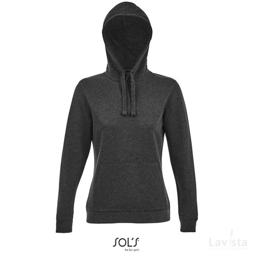 Spencer dames sweater 280g Spencer women charcoal melange