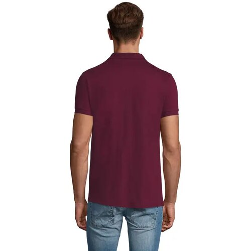 Perfect heren polo 180g Perfect men burgundy