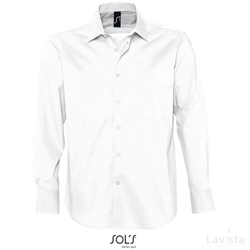 Brighton heren shirt 140g Brighton wit