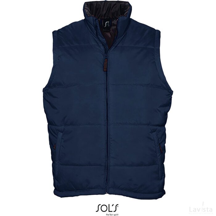 Warm men bodywarmer 210g Warm marine