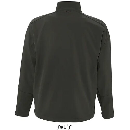 Relax heren shoftshell 340g Relax charcoal grey