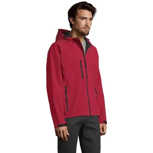 Replay heren softshell jas Replay men pepper red