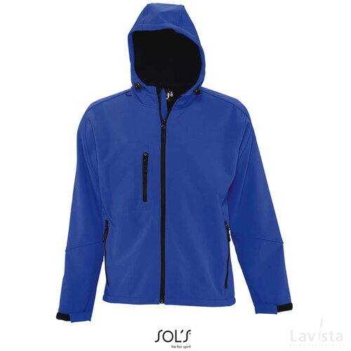 Replay heren softshell jas Replay men koningsblauw