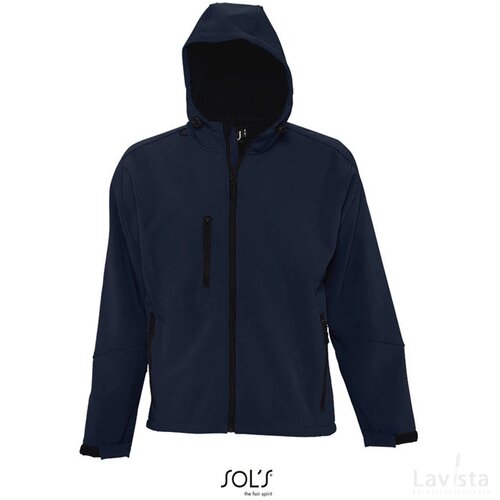 Replay heren softshell jas Replay men franse marine