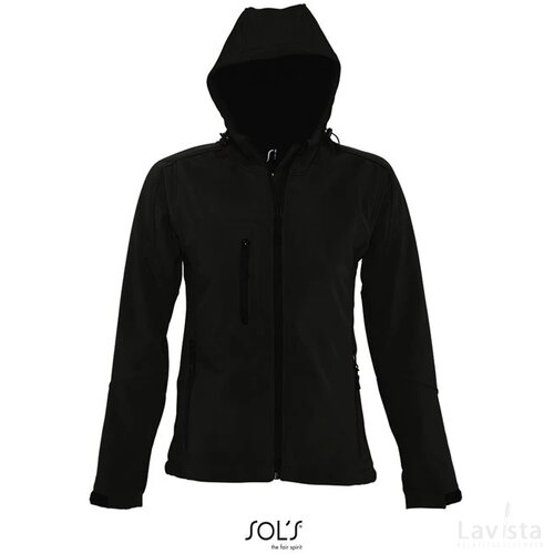 Replay dames softshell jas Replay women zwart