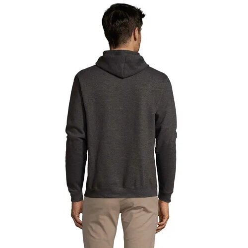 Snake hoodie uni 280g Snake charcoal melange