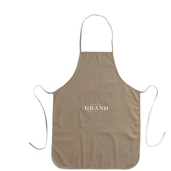 Apron Recycled Cotton (170 G/M²) Schort Zwart