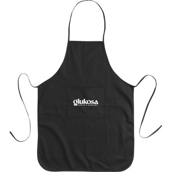 Apron Recycled Cotton (170 G/M²) Schort Zwart