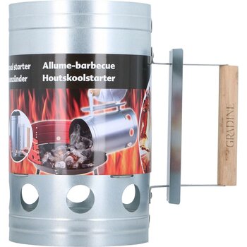 Bbq Houtskoolstarter Zilver
