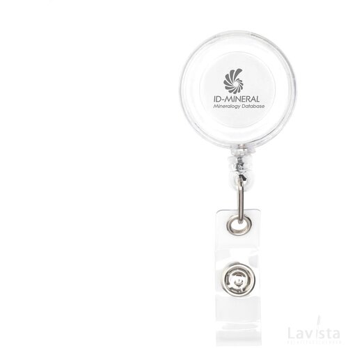 Badgeclip Badgehouder Transparant Wit