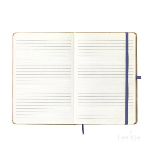 Corknote A5 Notitieboek Kobaltblauw