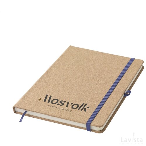 Corknote A5 Notitieboek Kobaltblauw
