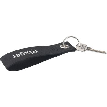 Rpet Felt Keyring Sleutelhanger Zwart
