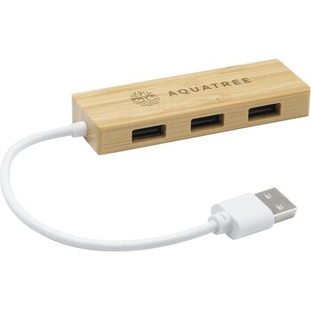 Bamboo Usb Hub Bamboe