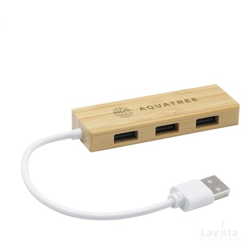 Bamboo Usb Hub Bamboe