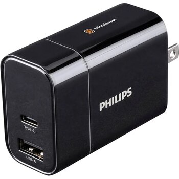 Philips Travel Charger Reisoplader Zwart