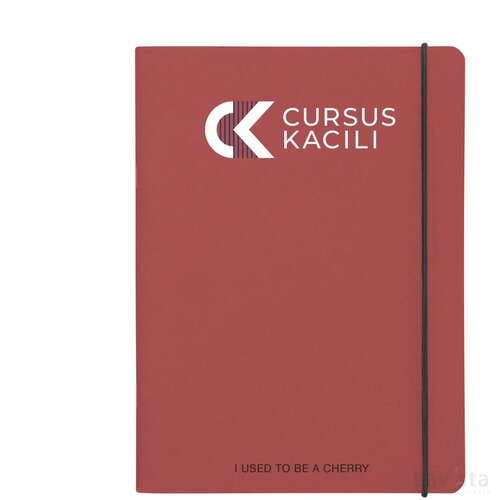 Notebook Agricultural Waste A5 - Softcover 32 Vel Cherry