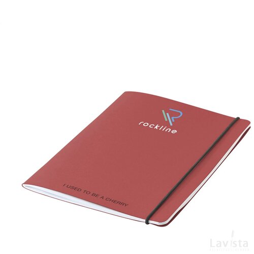 Notebook Agricultural Waste A5 - Softcover 32 Vel Cherry