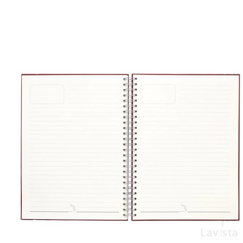 Notebook Agricultural Waste A5 - Hardcover Cherry