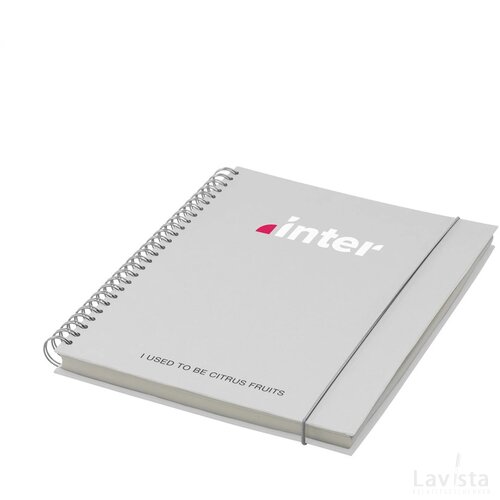 Notebook Agricultural Waste A5 - Hardcover Citrus