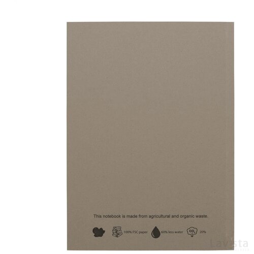 Notebook Agricultural Waste A5 - Softcover Recycled
