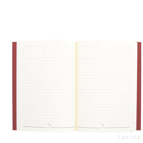Notebook Agricultural Waste A5 - Softcover Cherry