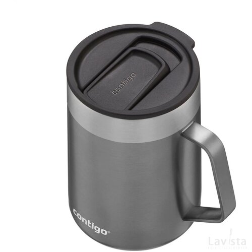 Contigo® Streeterville Desk Mug 420 Ml Thermosbeker Antraciet
