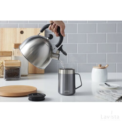 Contigo® Streeterville Desk Mug 420 Ml Thermosbeker Antraciet