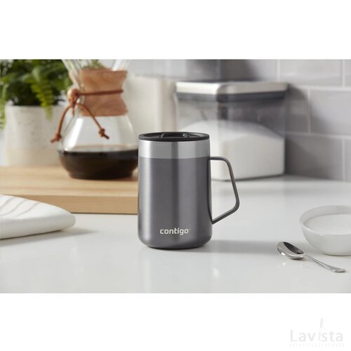 Contigo® Streeterville Desk Mug 420 Ml Thermosbeker Antraciet