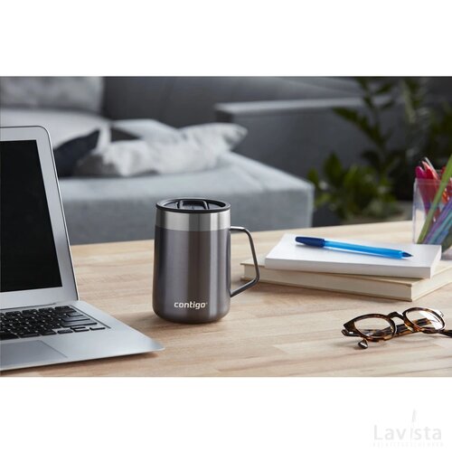 Contigo® Streeterville Desk Mug 420 Ml Thermosbeker Antraciet