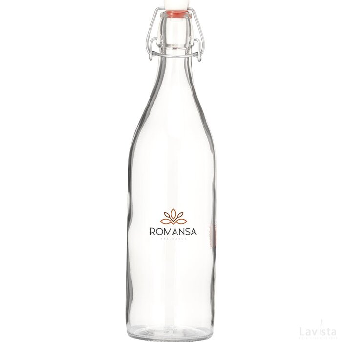 Vidrio Bottle 1 L Waterfles Transparant