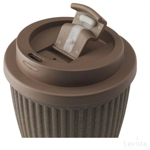 Coffee Mug On The Go Koffiebeker Bruin