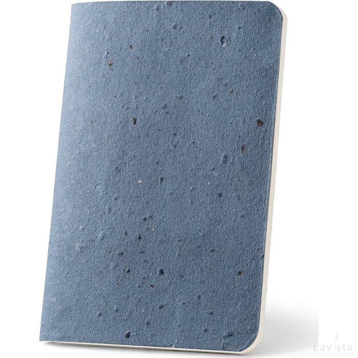 Coffeepad Soft A6 Notitieboekje Blauw