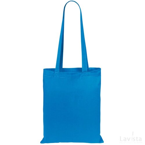 Geiser Katoenen Boodschappentas Licht Blauw