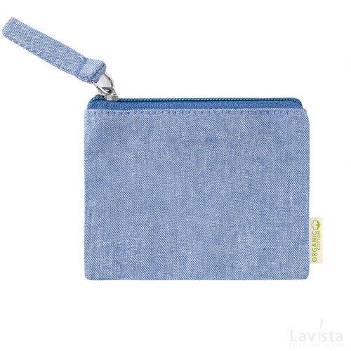 Fontix Katoenen Portemonnee Blauw