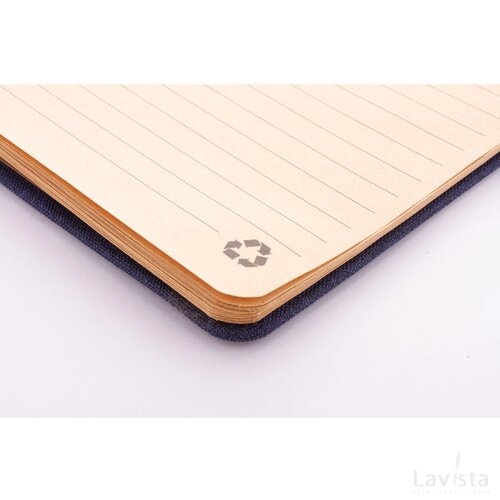Holbook Rpet-Notitieboekje Blauw