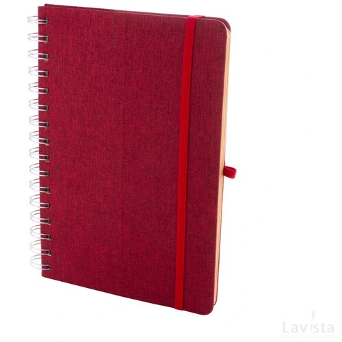 Holbook Rpet-Notitieboekje Rood