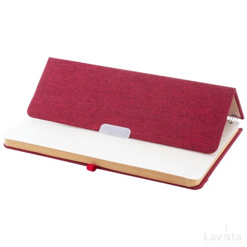 Holbook Rpet-Notitieboekje Rood