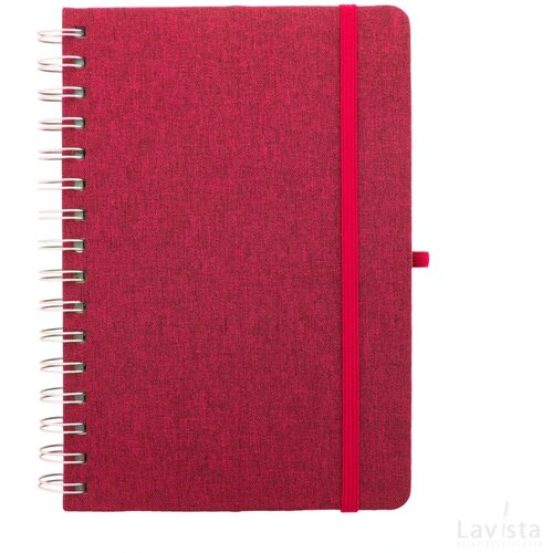 Holbook Rpet-Notitieboekje Rood