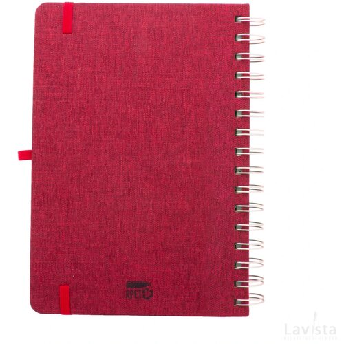 Holbook Rpet-Notitieboekje Rood