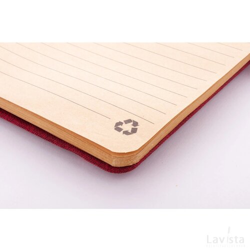 Holbook Rpet-Notitieboekje Rood