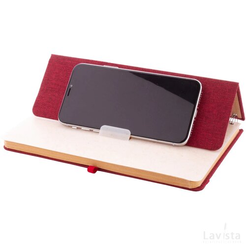 Holbook Rpet-Notitieboekje Rood