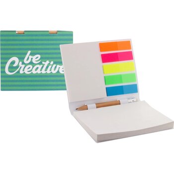 Creastick Combo Plus Custom Made Sticky Notes/ Notitieblok Wit