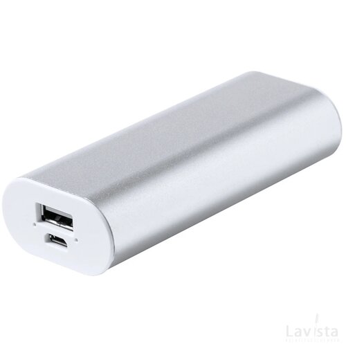 Hylin Powerbank Zilver
