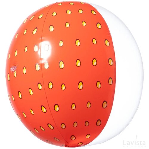 Darmon Strandbal (Ø28 Cm), Aardbei Rood