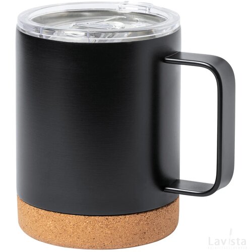 Loret Thermosbeker Zwart
