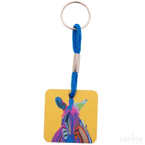 Woody Plus C Custom Made Sleutelhanger Blauw