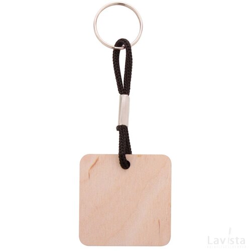 Woody Plus C Custom Made Sleutelhanger Zwart