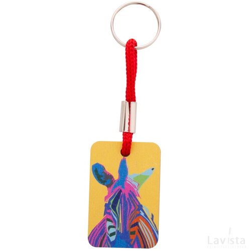Woody Plus D Custom Made Sleutelhanger Rood