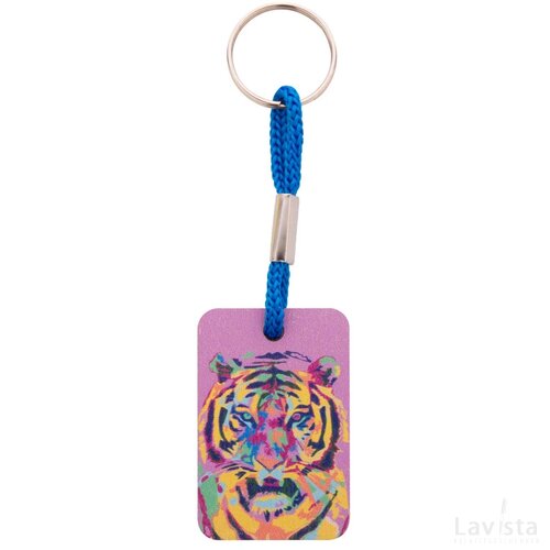 Woody Plus D Custom Made Sleutelhanger Blauw